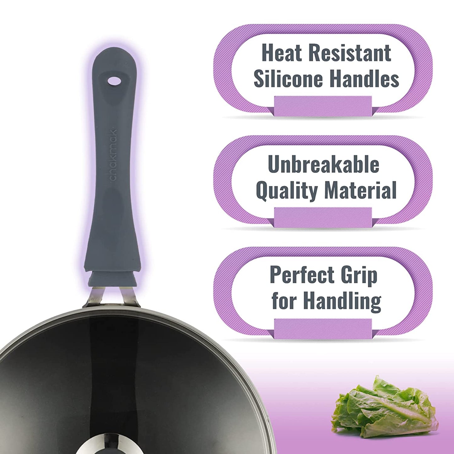 NON STICK FRYING PAN WITH GLASS LID