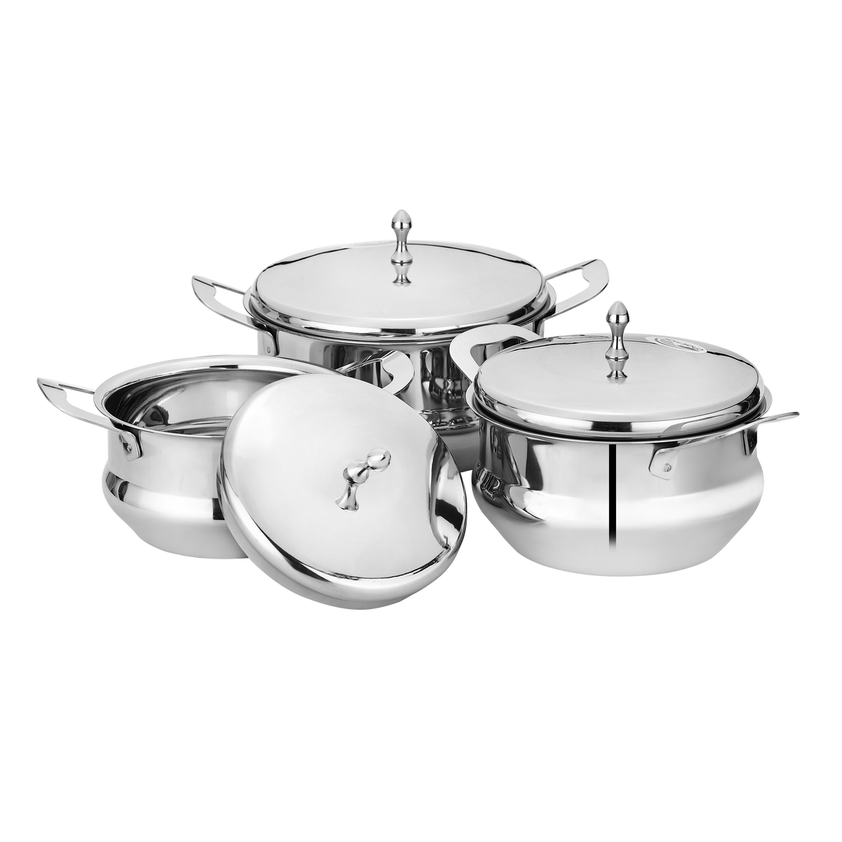 ARABIAN HANDI SET PLAIN 3PCS