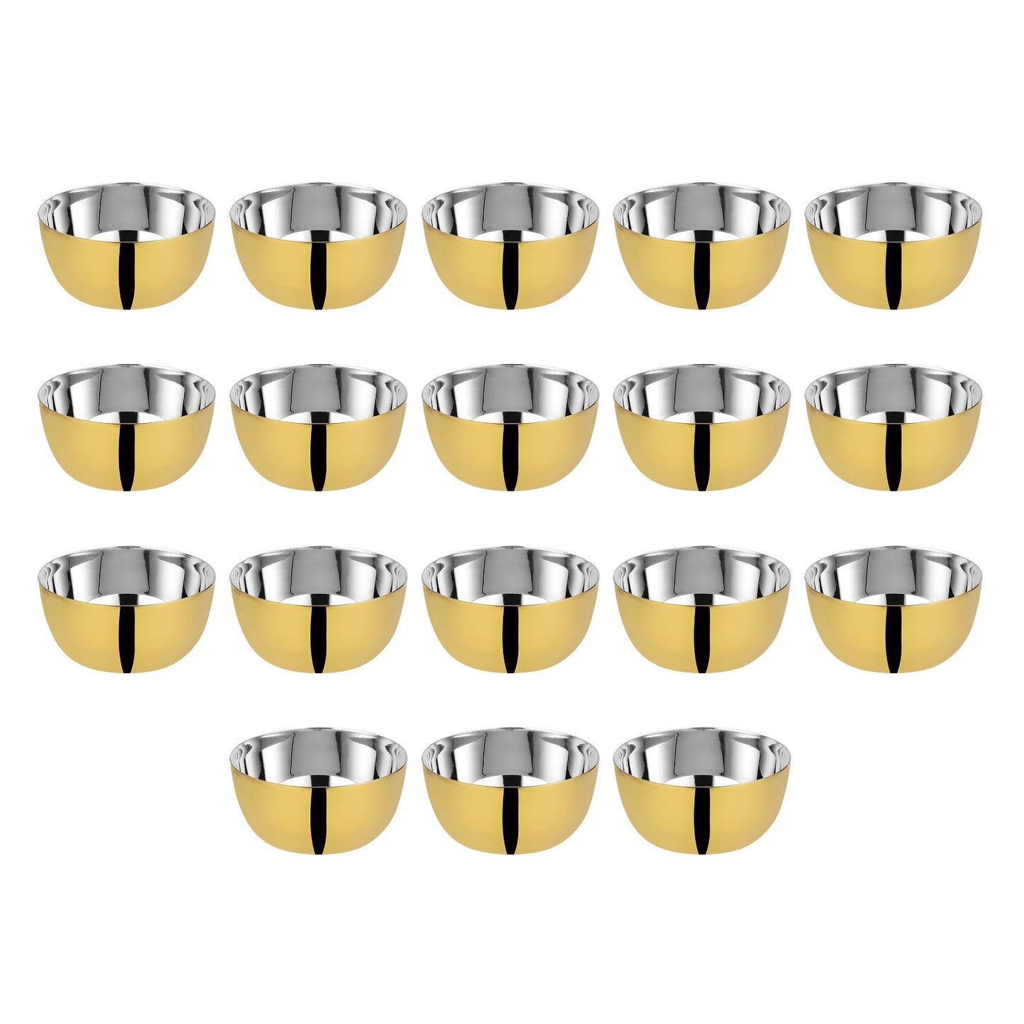 MAGNOLIA PVD COATED DINNER SET - 65 PIECE SET