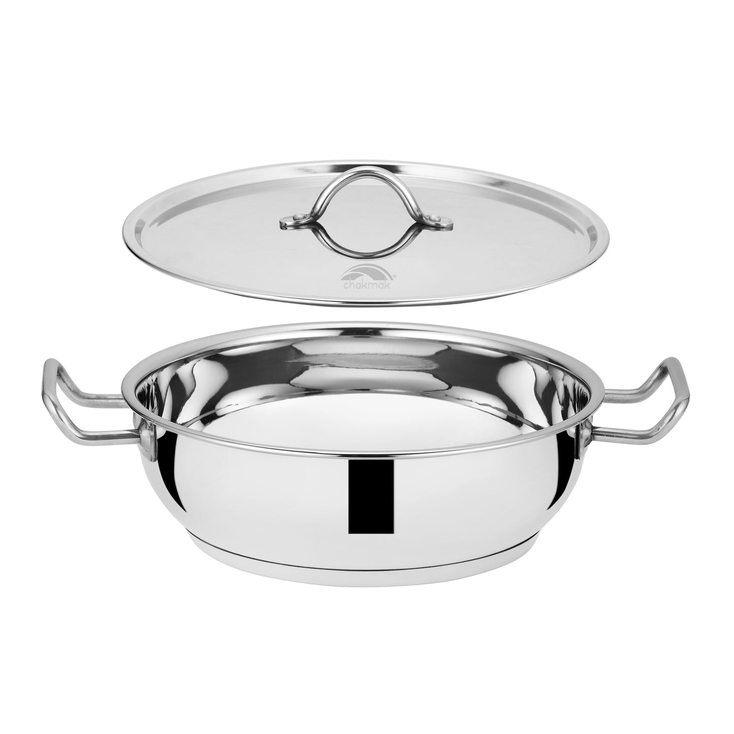 ENCAPSULATED KADHAI WITH LID INDUCTION