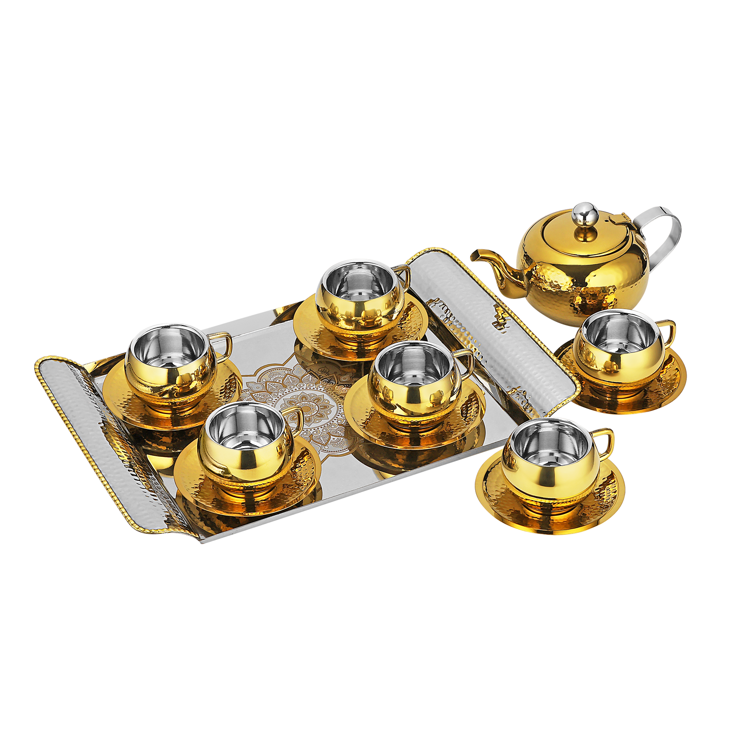 PVD COATED TEA SET