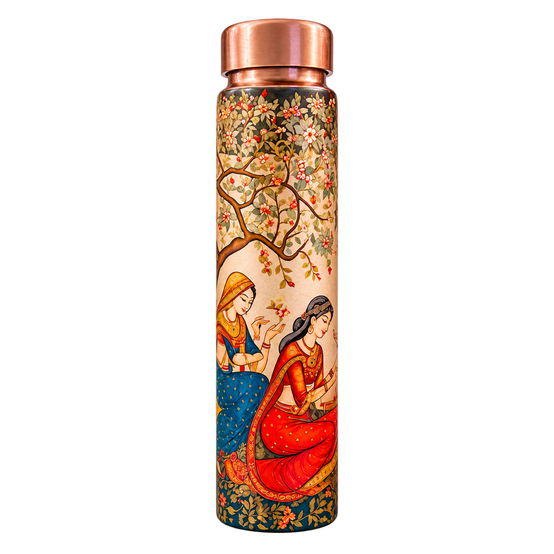 PIESTA COPPER BOTTLE UV PRINTED (COPPER) PACK OF 1