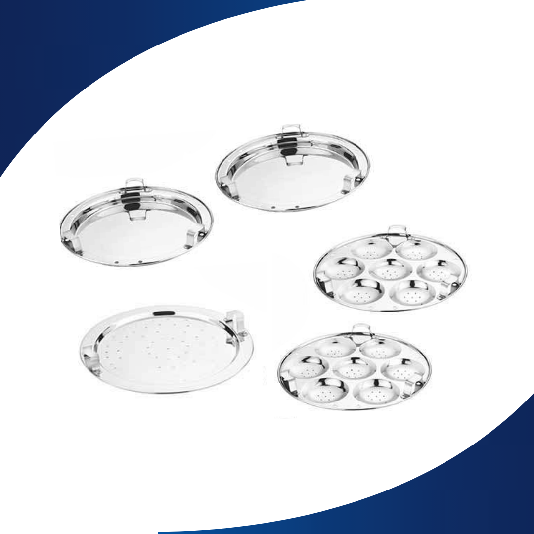 MULTI KADHAI INDUCTION 5PLATE 7PCS