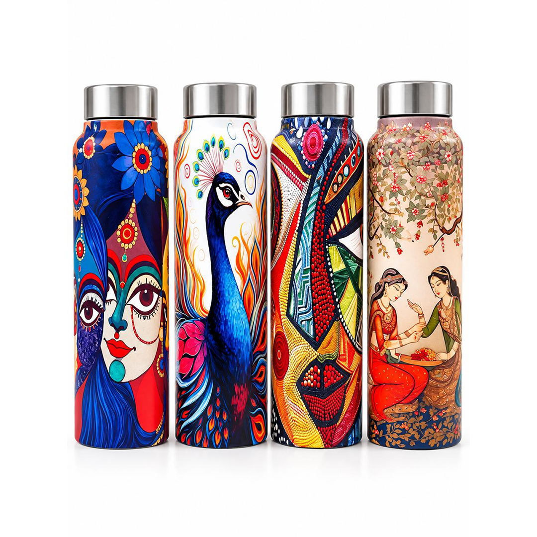 STELL SINGLE WALL BOTTLE UV PRINTING (1000ML) – PACK OF 1