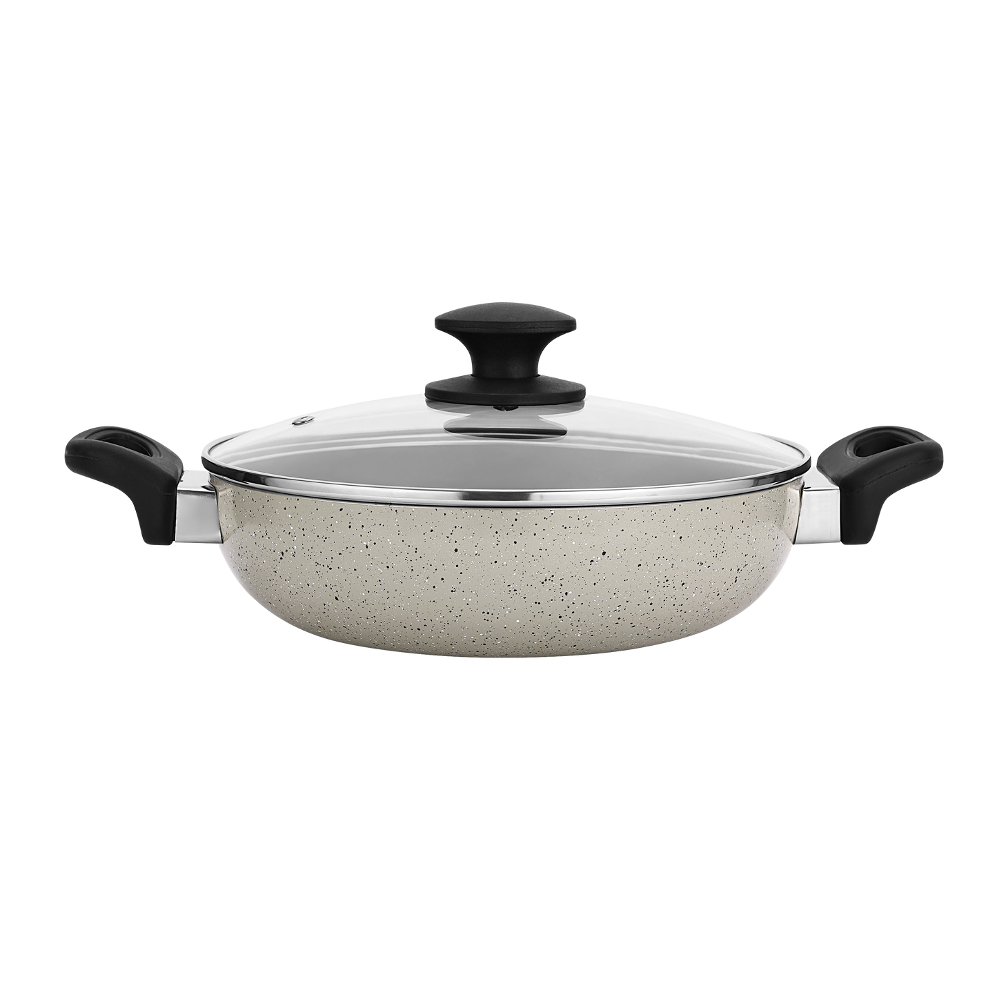 ATHENA NONSTICK KADHAI WITH LID