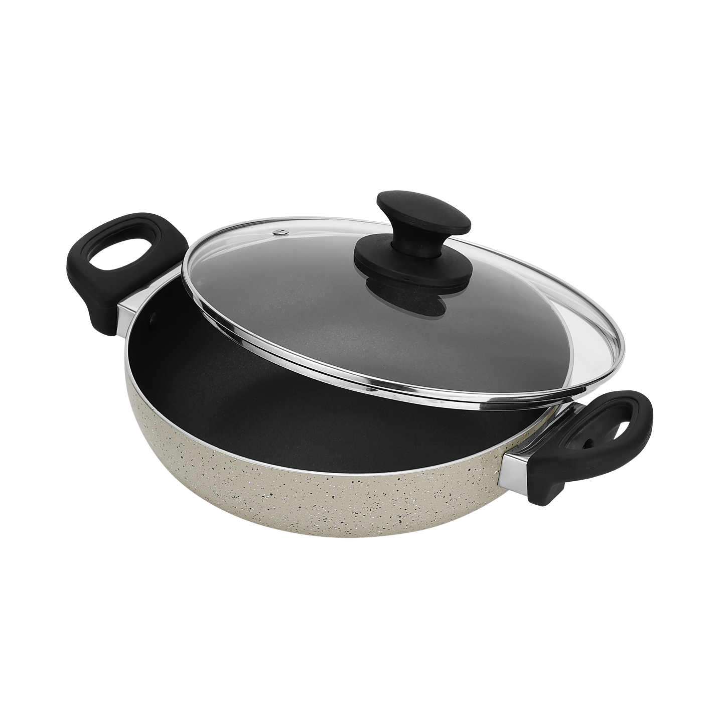 ATHENA NONSTICK KADHAI WITH LID