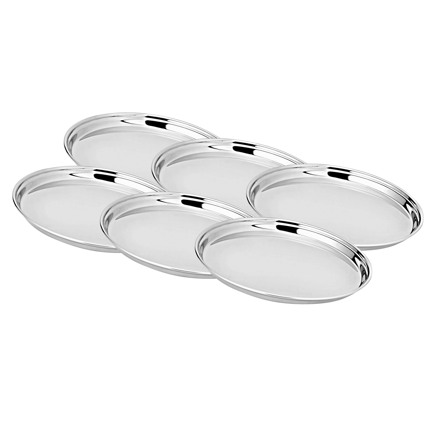 PEARL PLATE - 6 PIECE SET