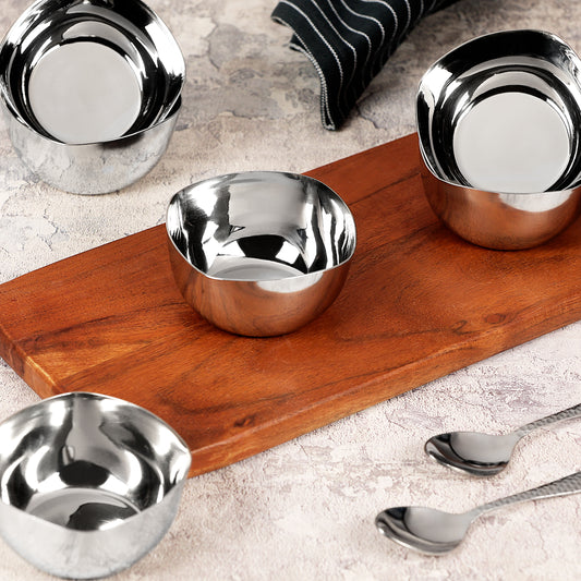 SQUARE BOWL - 6 PIECE SET