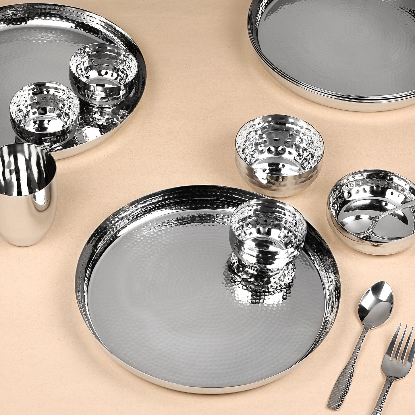 APPLE FULL HAMMER THALI - 6 PIECE SET