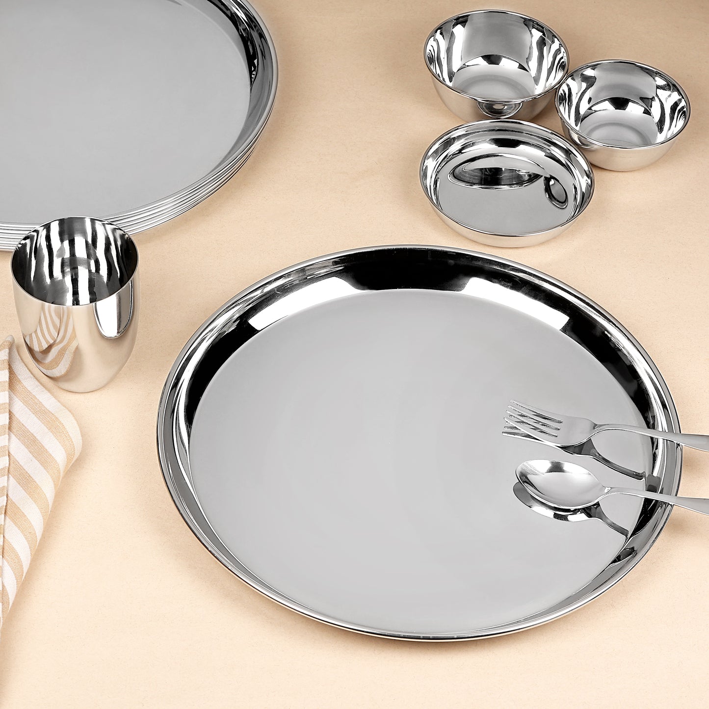 KANCHAN THALI - 6 PIECE SET