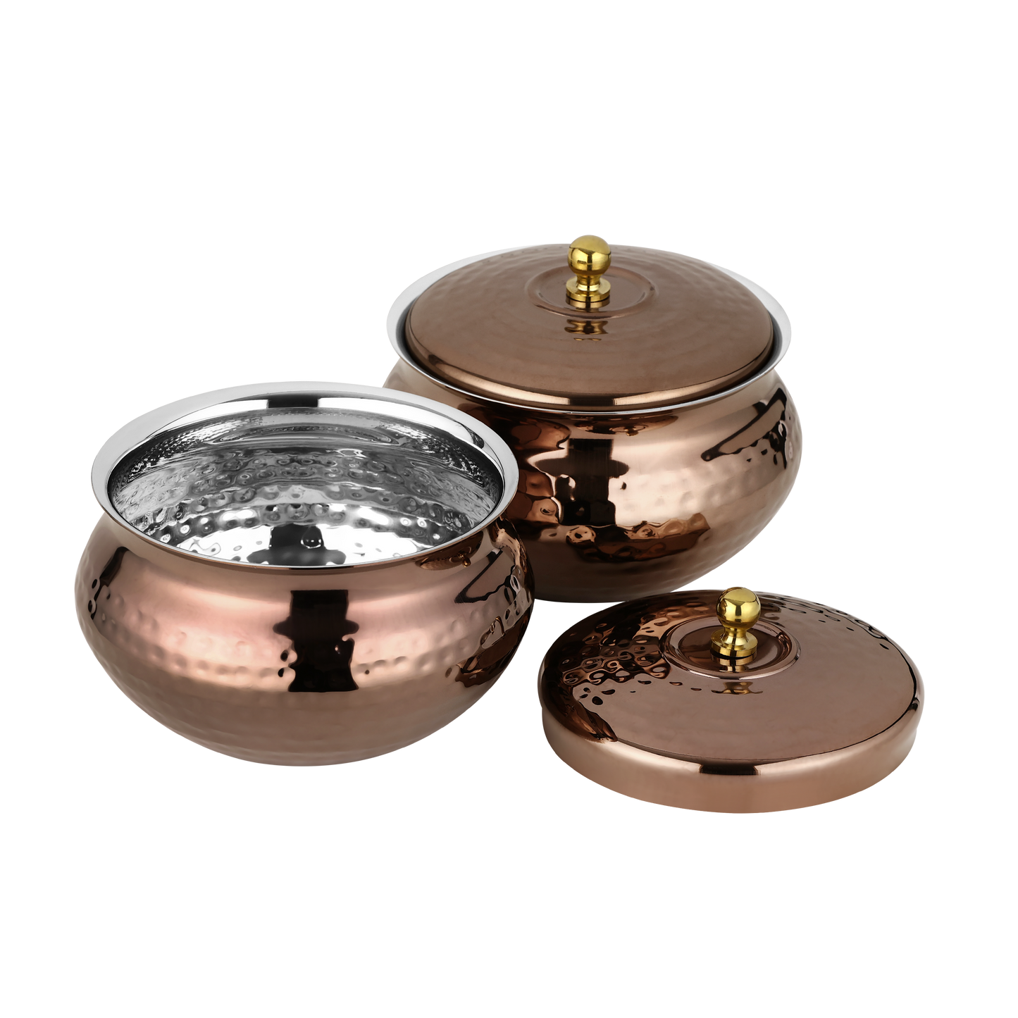 SOPHIA ROSE GOLD PVD COATED HANDI 2PC SET