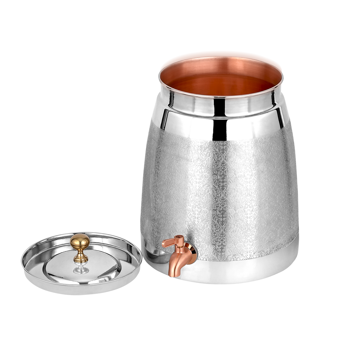 NICKEL COPPER WATER JUG (9LTR)