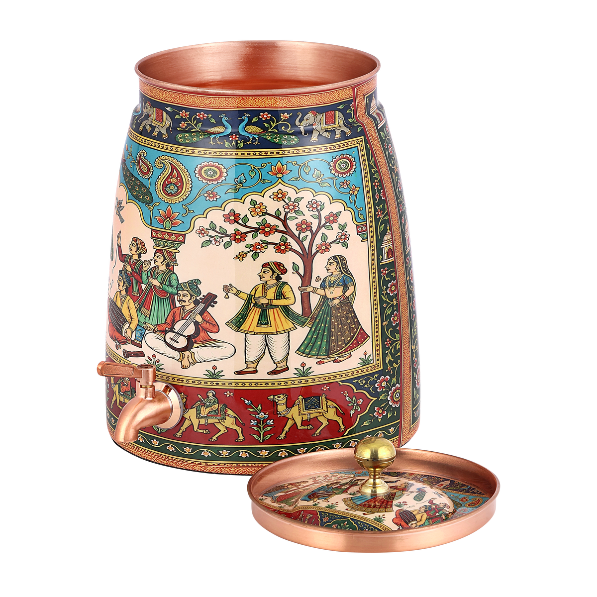 CURO COPPER WATER JUG UV PRINTED (9LTR)