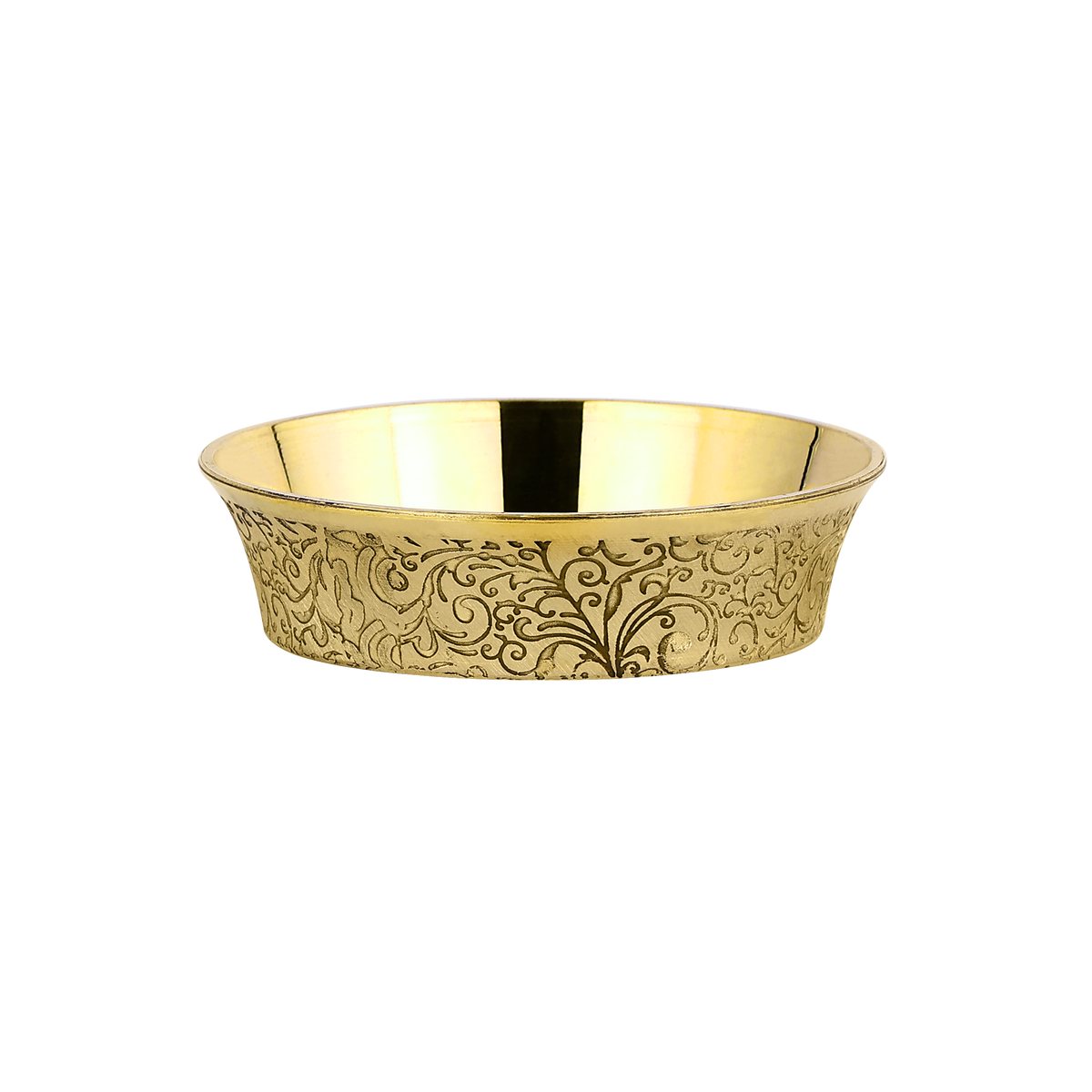 BRASS THALI SET LASER (ETCHED)