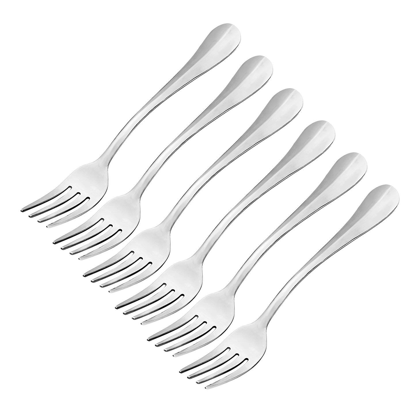 BUGGET SPOONS AND FORKS - 6 PIECE SET