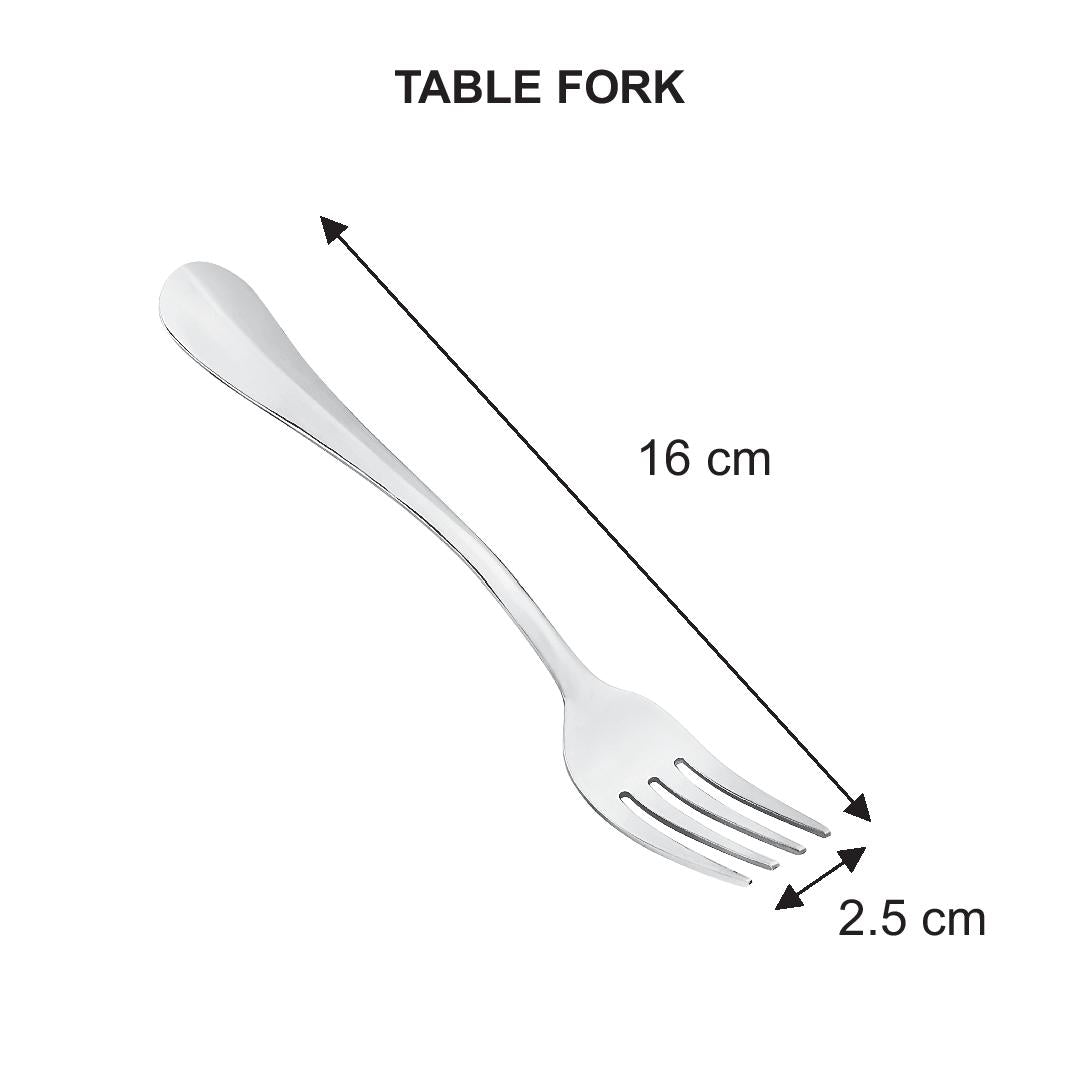 BUGGET SPOONS AND FORKS - 6 PIECE SET