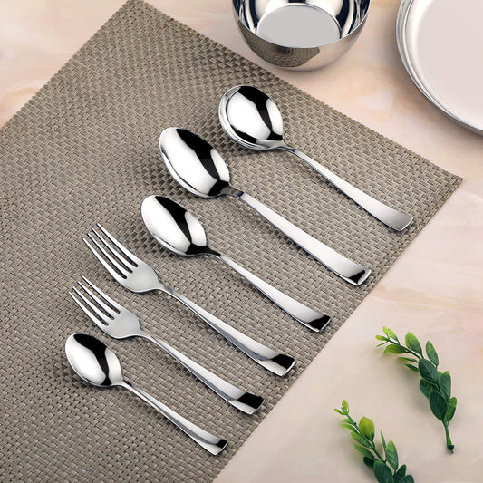 PARKER SPOONS AND FORKS - 6 PIECE SET