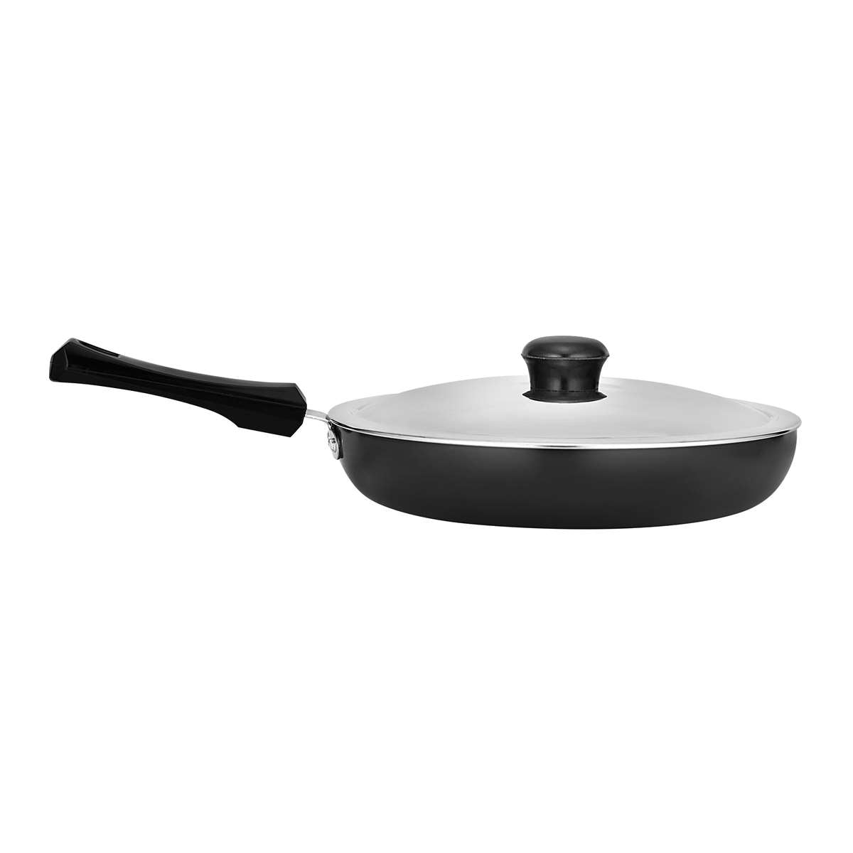 HARD ANODIZED FRYPAN WITH LID