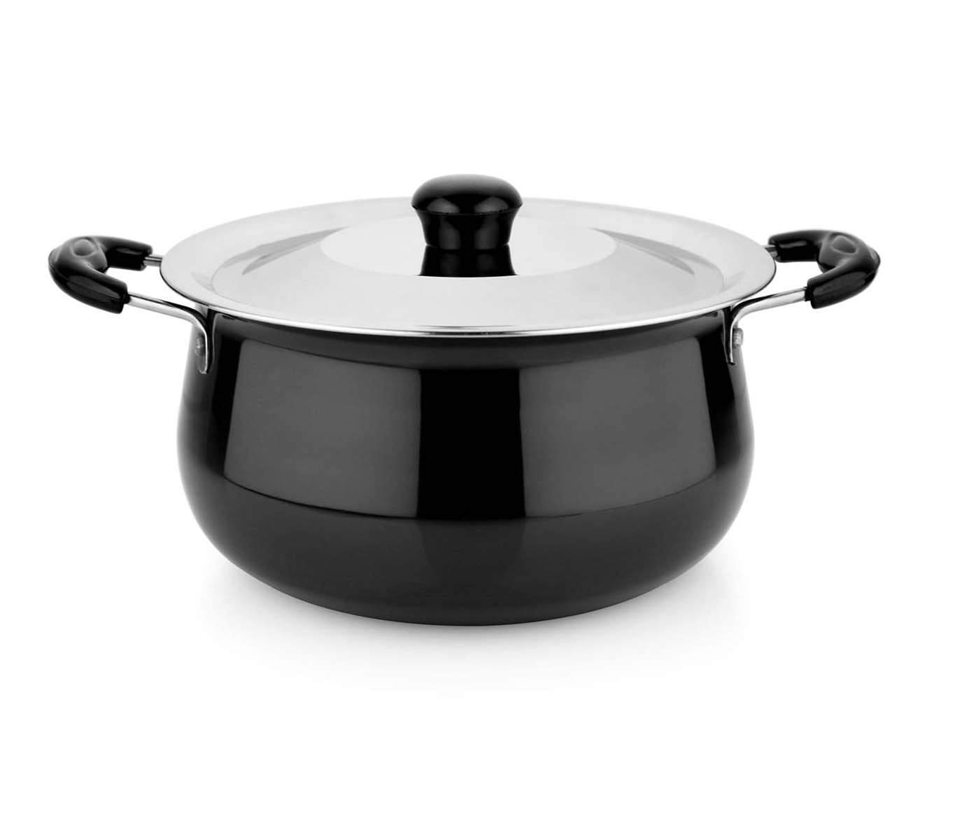 HARD ANODIZED BIRYANI POT WITH LID