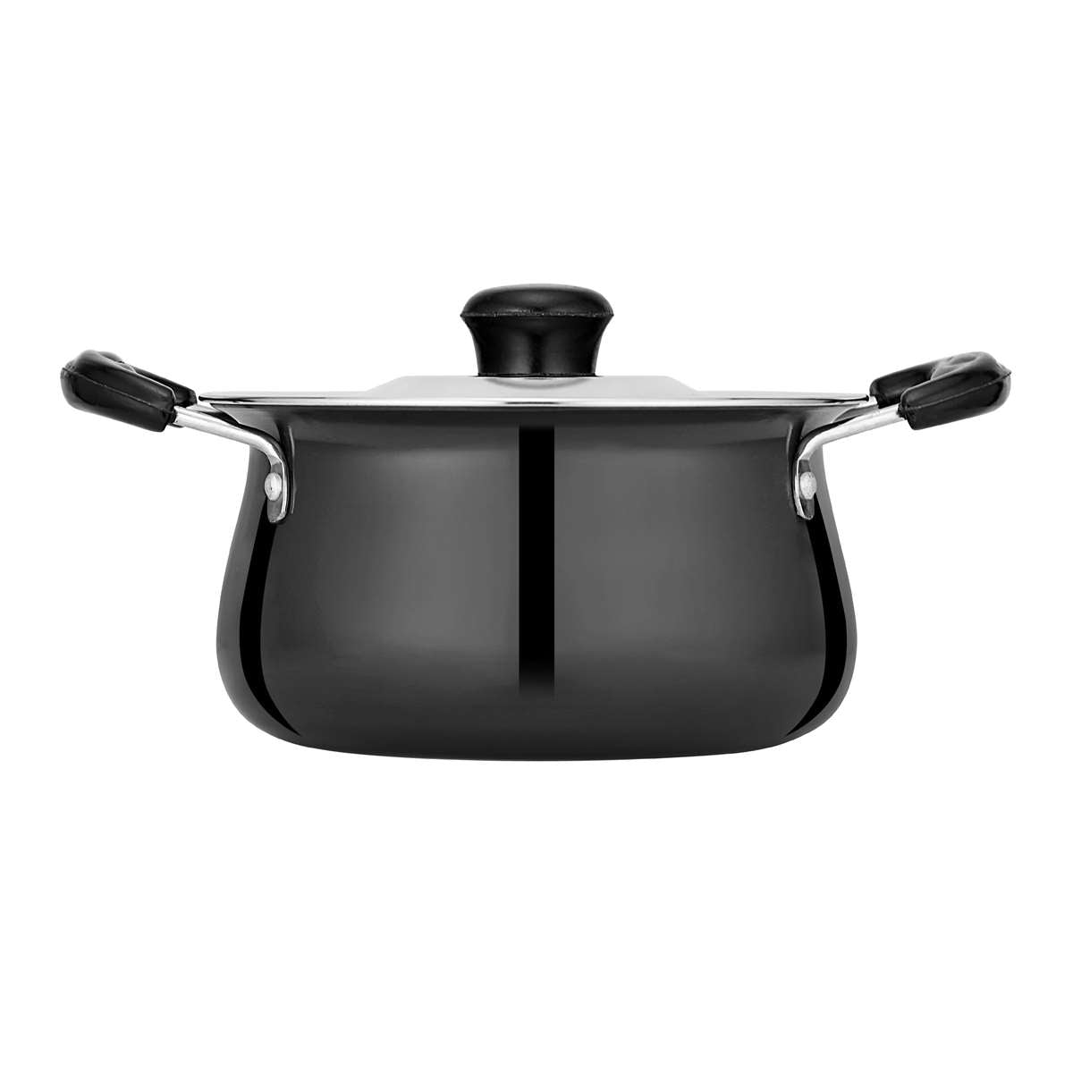 HARD ANODIZED BIRYANI POT WITH LID