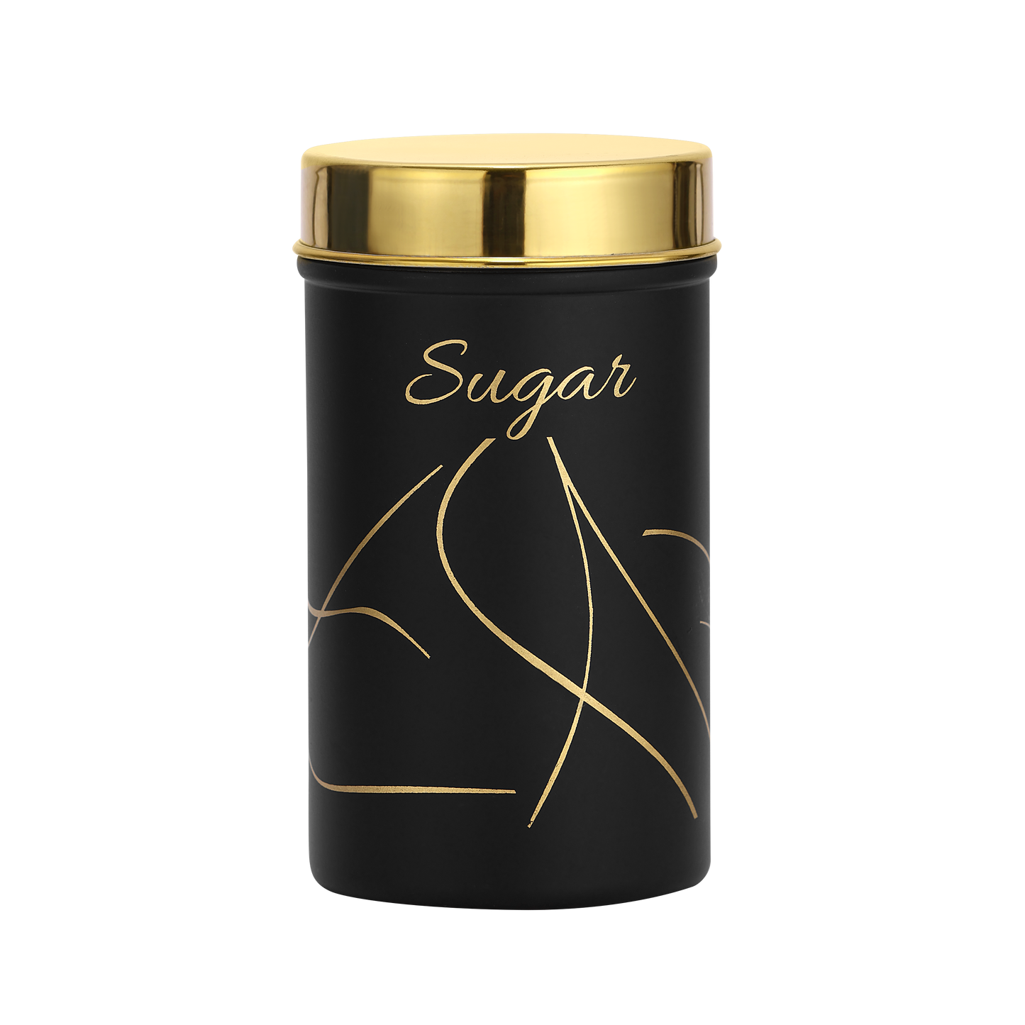 CROWN TEA & SUGAR CANISTER LASER 2PC