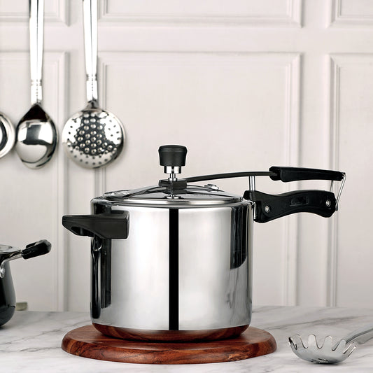 TRINITY STAINLESS STEEL TRIPLY PRESSURE COOKER