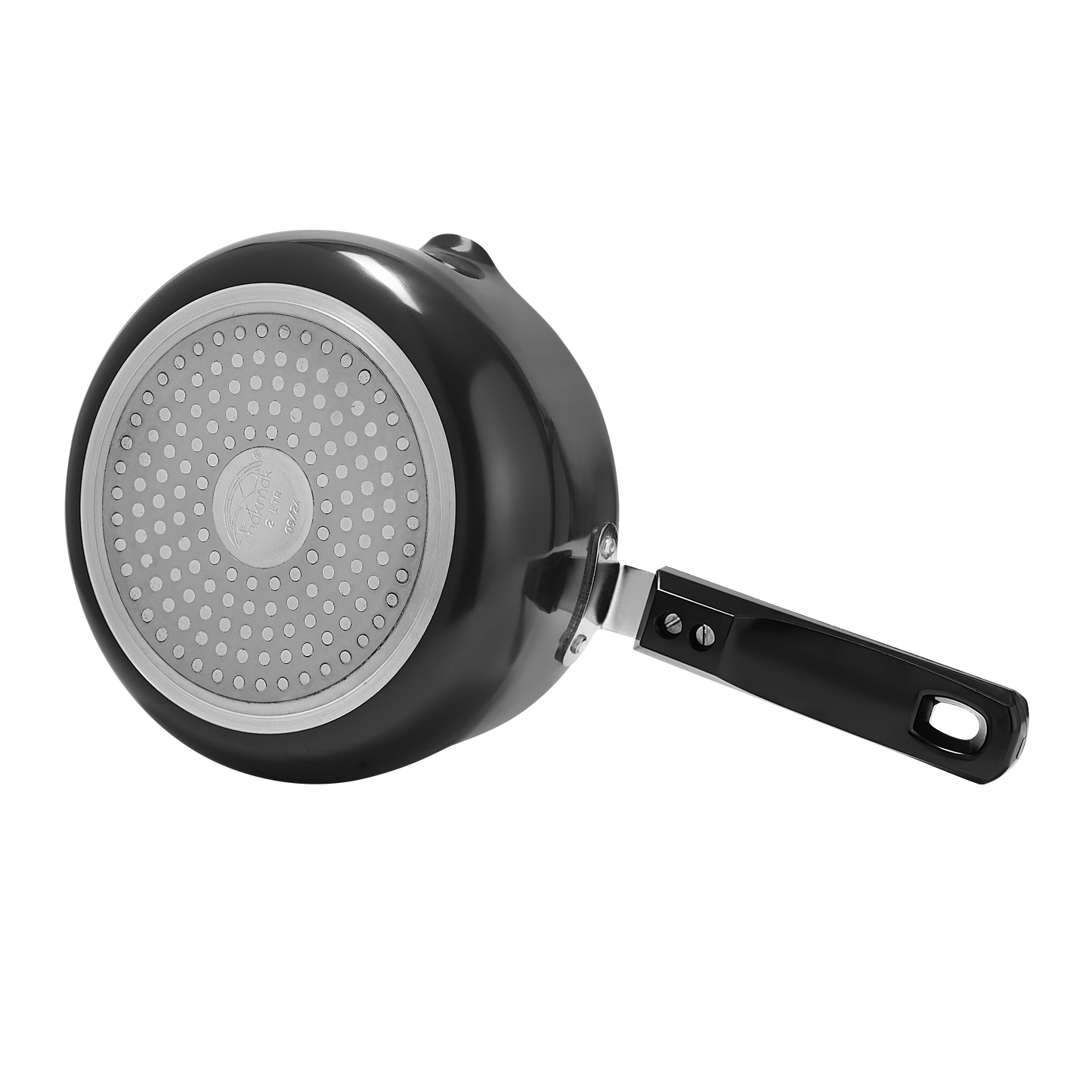 TEA PAN HARD ANODIZED WITH GLASS LID