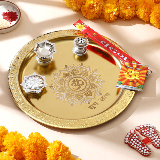 SWASTIK POOJA THALI