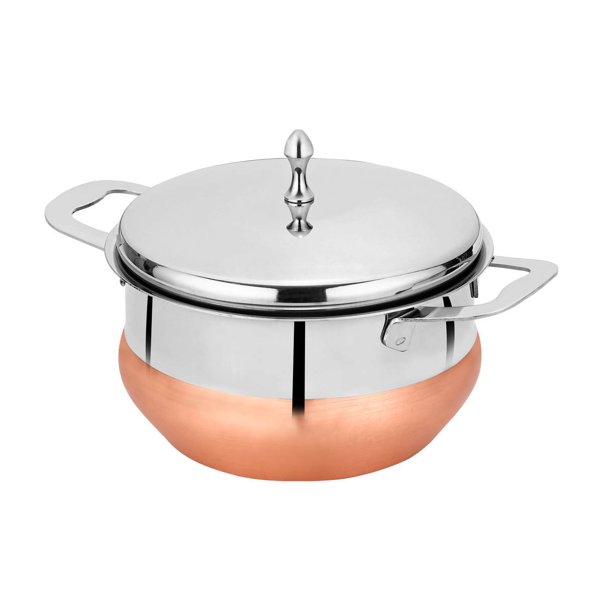 ARABIAN HANDI SET COPPER BOTTOM (3 PCS SET -)