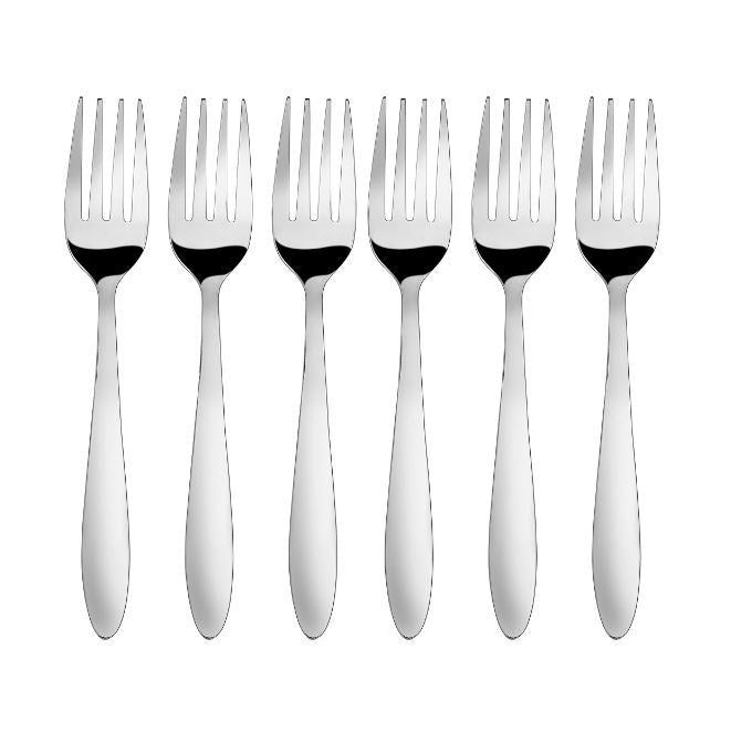 COSTA SPOONS AND FORKS - 6 PIECE SET