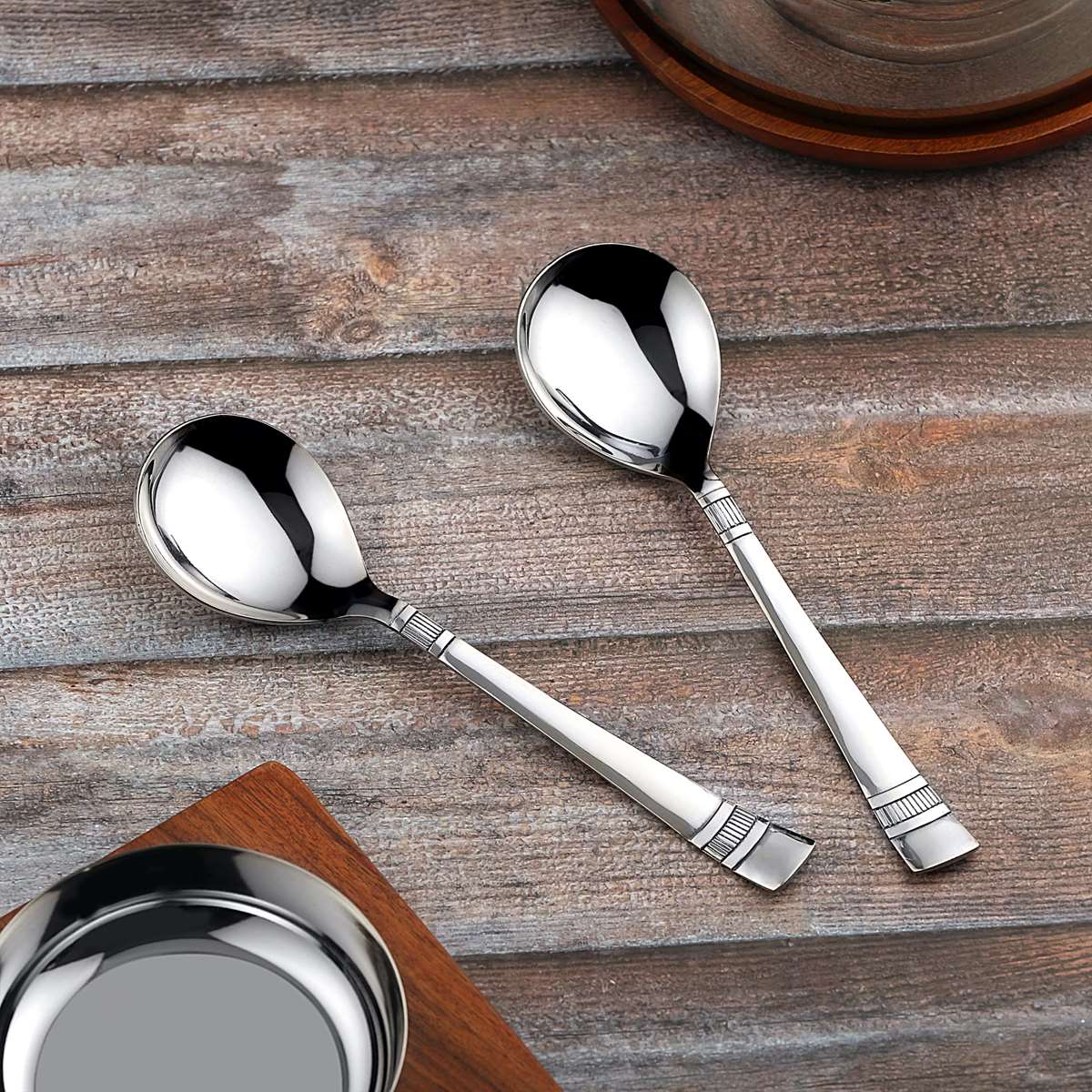 LUGOS SERVICE SPOON - 2 PIECE SET