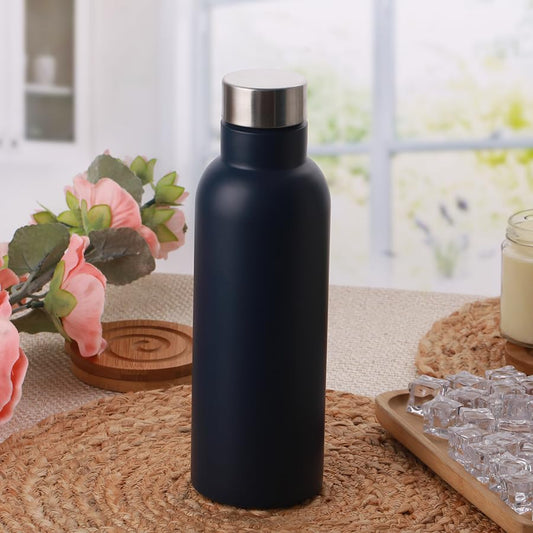 STEP STAINLESS STEEL FRIDGE WATER BOTTLE ( BLUE )