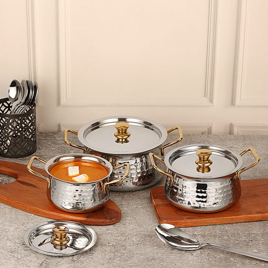 IMPERIAL HAMMERED HANDI SET - 3 PIECE SET