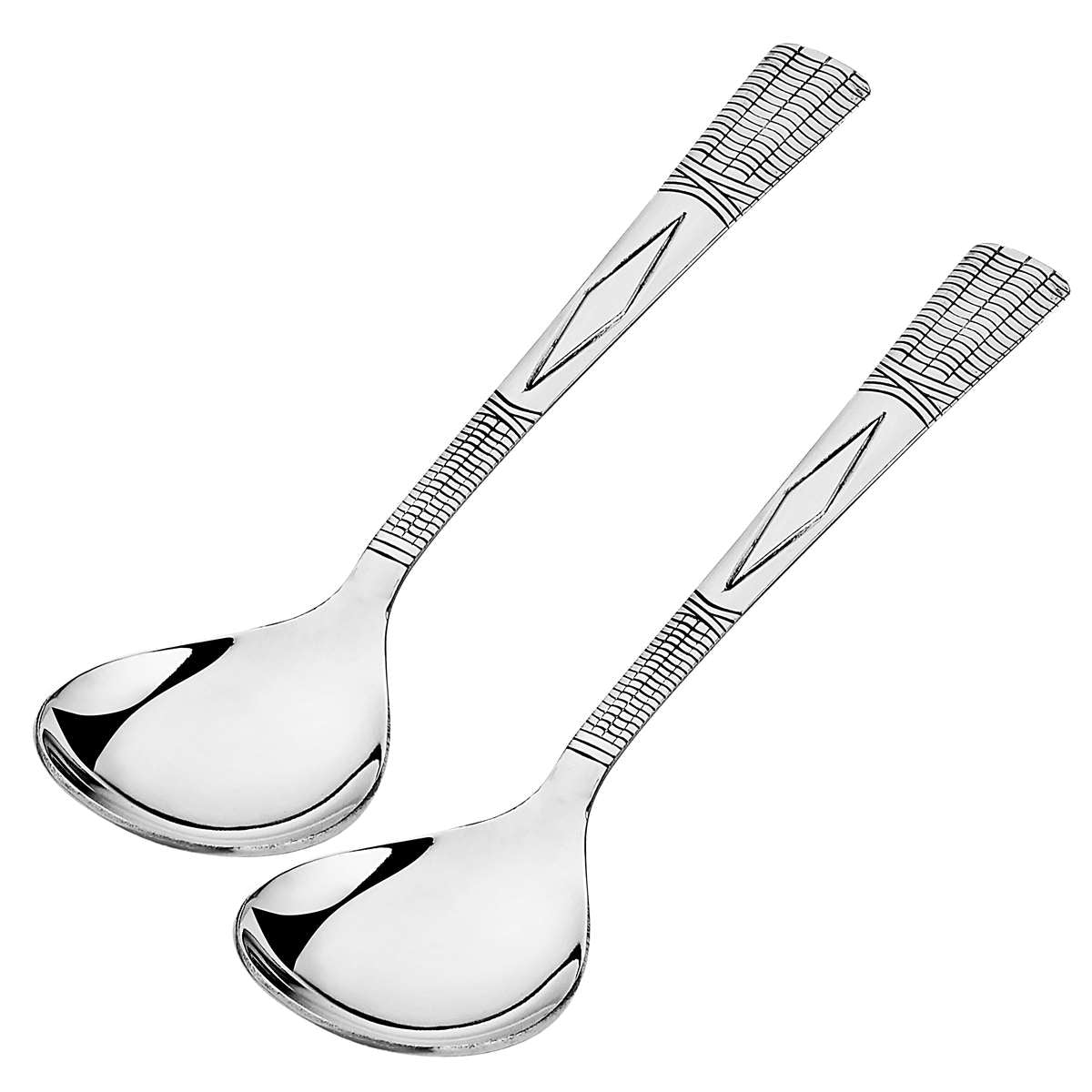 EGYPT SERVICE SPOON - 2 PIECE SET