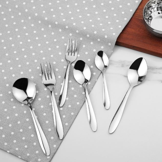 COSTA SPOONS AND FORKS - 6 PIECE SET