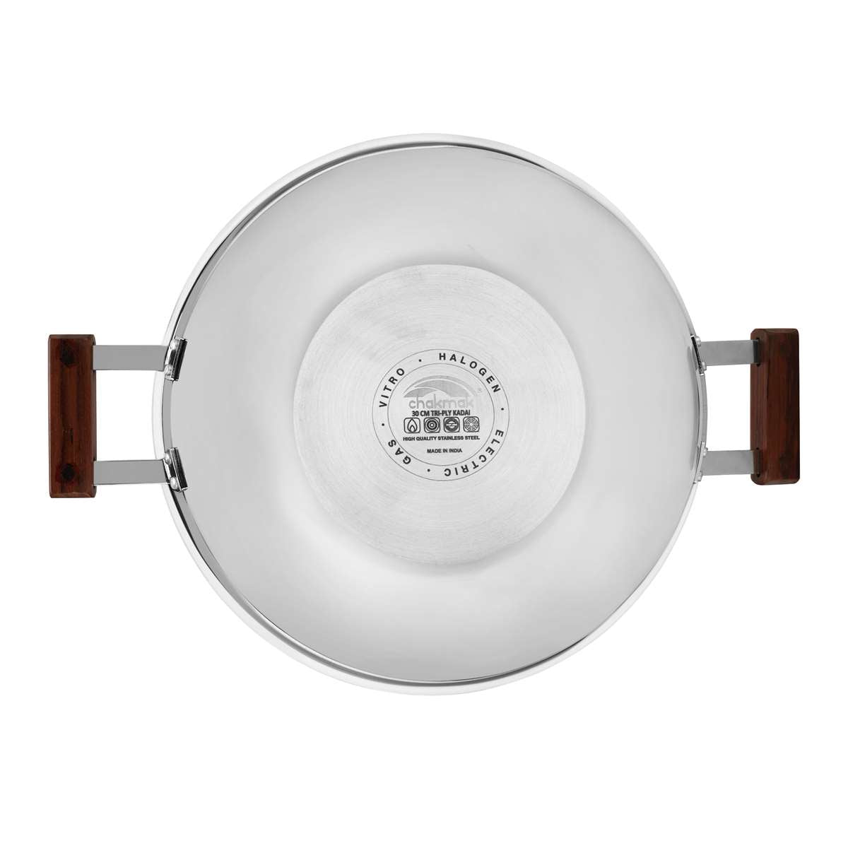 IROKO TRIPLY KADHAI WITH GLASS LID