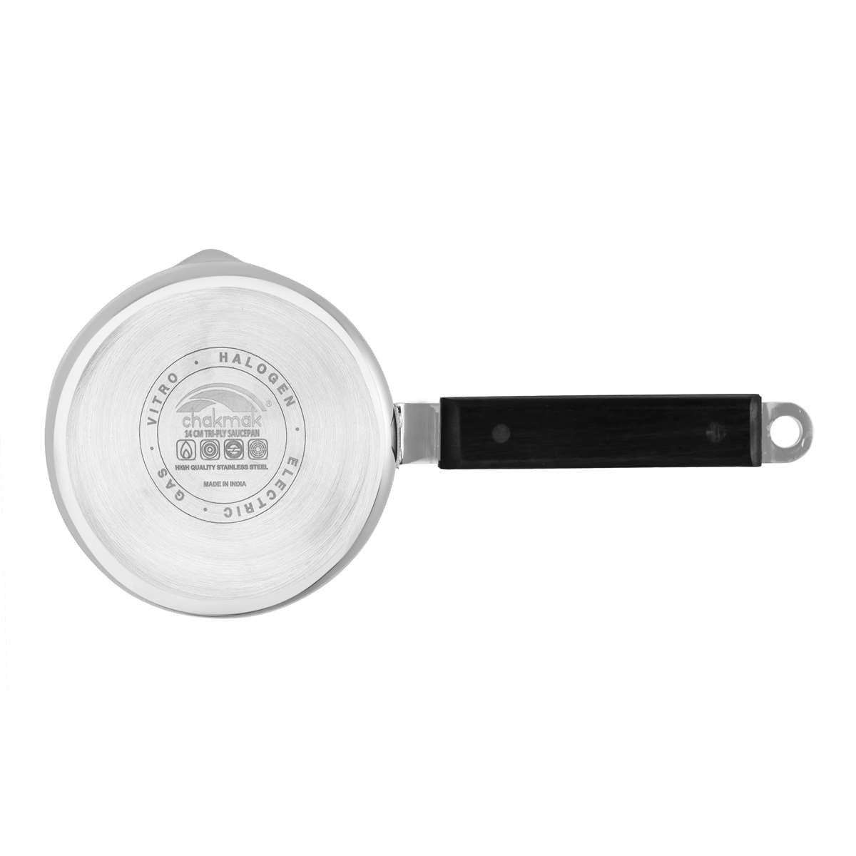 IROKO TRIPLY SAUCEPAN WITH GLASS LID